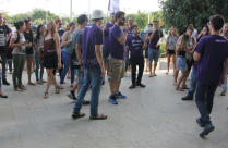 بالفيديو: طلاب ينظمون وقفة احتجاجية أمام الكلية الأكاديمية بيافا